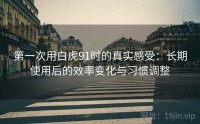 第一次用白虎91时的真实感受：长期使用后的效率变化与习惯调整