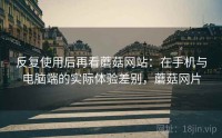 反复使用后再看蘑菇网站：在手机与电脑端的实际体验差别，蘑菇网片