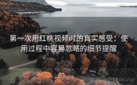 第一次用红桃视频时的真实感受：使用过程中容易忽略的细节提醒