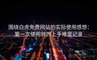 围绕白虎免费网站的实际使用感想：第一次使用时的上手难度记录