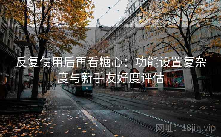 反复使用后再看糖心：功能设置复杂度与新手友好度评估