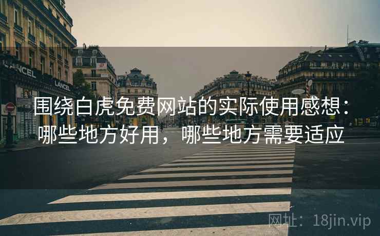 围绕白虎免费网站的实际使用感想：哪些地方好用，哪些地方需要适应