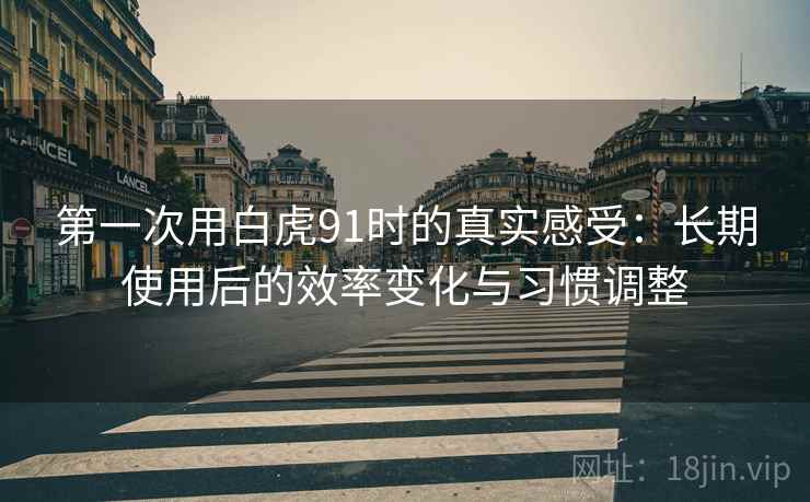 第一次用白虎91时的真实感受:长期使用后的效率变化与习惯调整 第一次用白虎91时的真实感受:长期使用后的效率变化与习惯调整